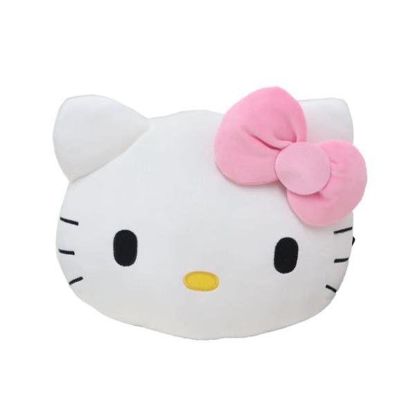 ハローキティ グッズ クッション サンリオ キャラクター フェイス