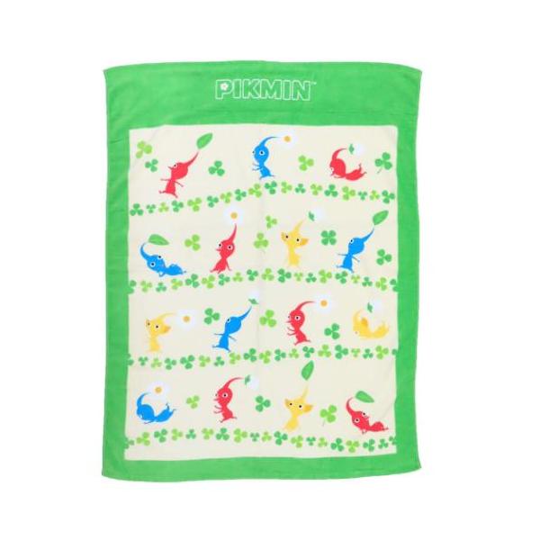 ピクミン ゲームキャラクター キッズタオルケット お昼寝ケット ピクミンとおでかけ 丸眞