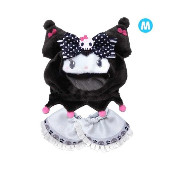 「ぬいぐるみ：キャラクター」 クロミ 推し活アイテム プラッシュコスチューマー M My Melody ＆ Kuromi 50th ＆ 20th Anniversary サンリオ 内藤デザイン ぬいぐるみ用 ぬい活 好きなぬいぐるみに着せら...