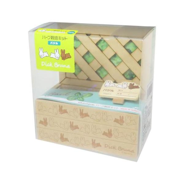 「インテリア雑貨その他」 ミッフィー ハーブ栽培キット 栽培セット ミニラティス うさぎ バジル ディックブルーナ 絵本キャラクター グッズ ミッフィーちゃんのハーブ栽培キット ディックブルーナの人気絵本[miffy/ミッフィーちゃん]グッ...