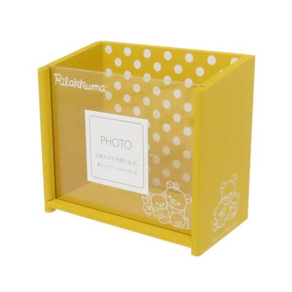 「卓上収納」 リラックマ 卓上収納 フレーム付きボックス サンエックス ナガノファクトリー 小物入れ お子様の成長を大切に保管、記録 サンエックスの大人気キャラクター[リラックマ]グッズにまたまた可愛いnewアイテム登場こちらは写真やメモを...