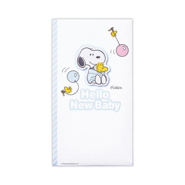 「熨斗袋」 スヌーピー 御出産御祝 たとう 祝儀袋 SN出産祝ピーナッツベイビー2 ピーナッツ お祝い袋 キャラクター グッズ 赤ちゃんの誕生を可愛くお祝い こちらは出産お祝いにぴったりの[御祝儀用封筒]Peanuts Babyのテーマアー...