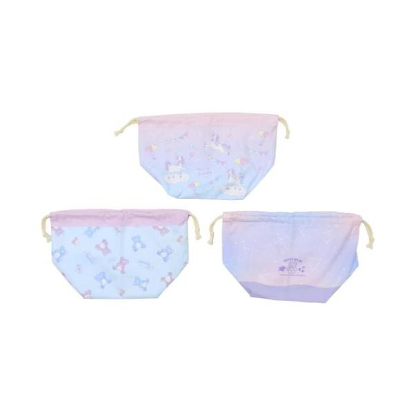 「ランチ巾着」 ランチ巾着 マチ付き巾着 3枚セット ゆめかわ 新入学 ニシオ 新学期準備雑貨 新入学 新入園にぴったりなスクール雑貨シリーズ 入学 新学期にぴったりなランチ雑貨シリーズこちらはお弁当箱を入れるのにぴったりな[マチ付きランチ...