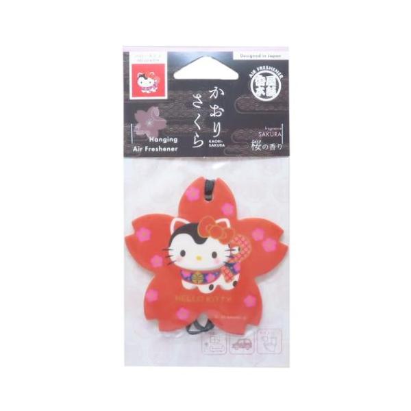 ハローキティ かおりさくら サンリオ 芳香剤 キャラクター エアー