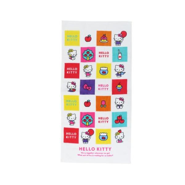 ハローキティ バスタオル プリントビッグタオル KT ニュー