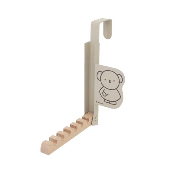 「収納用品その他」 ミッフィー ディックブルーナ 絵本キャラクター 収納用品 折り畳めるドアハンガー ボリス オカトー ドアに引っ掛けるだけで簡単に設置ができるドアハンガー ディックブルーナの人気絵本[miffy/ミッフィーちゃん]グッズに...