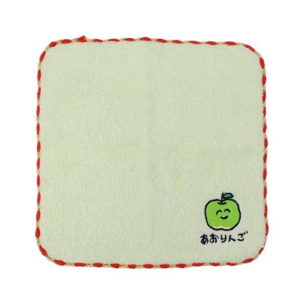 おえかきさん 汗拭きタオル かわいい ミニタオル ハンカチタオル あおりんごさん！ オクタニ