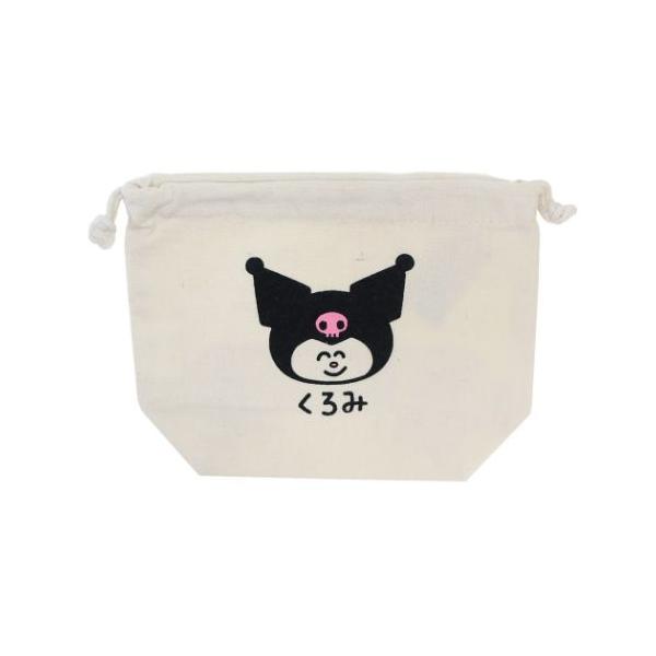 クロミ 巾着袋 マチ付ききんちゃくポーチ おえかきさんxサンリオキャラクターズ サンリオ オクタニ 小物入れ