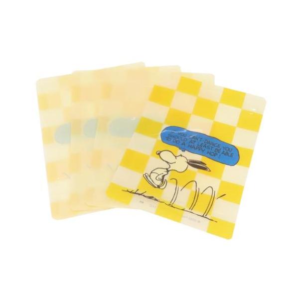 「ラッピング用品」 スヌーピー グッズ 小分けビニール袋 キャラクター ストレージバッグ イエロー CHECKED PATTERN YE ピーナッツ マチ付きのストレージバッグ 大人気PEANUTS/SNOOPYグッズにまたまた可愛いnew...