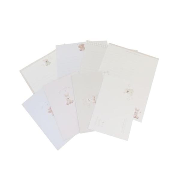 「レターセット」 レターセット ボリューミーレター マイフラッフィーフレンズ うさぎ クーリア 手紙セット 便箋＆封筒 たまにはメールじゃなく手描きの言葉で想いを伝えよう 毎日が楽しくなるキュートなステーショナリーシリーズこちらは特別な想い...