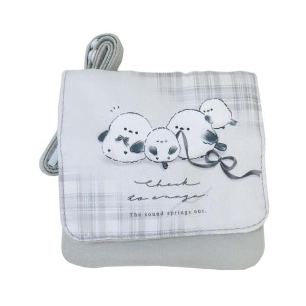 「クリップポケット」 クリップポケット ショルダー付きマルチポッケ チェックとえなが クーリア クリップポーチ キッズポーチ ポケットがない服でもクリップで簡単に取り付け出来る 毎日が楽しくなるキュートなZAKKAシリーズこちらはハンカチや...