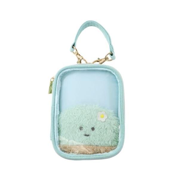 「ミニポーチ クリアポーチ」 クリアポーチ ほっこりモコモカ アクスタケース さぼてんちゃん クーリア クリアケース 推し活応援シリーズ おしゃれで可愛い小物入れ モコモカ公式Twitterでご要望No,1アイテムが登場こちらは便利な[アク...