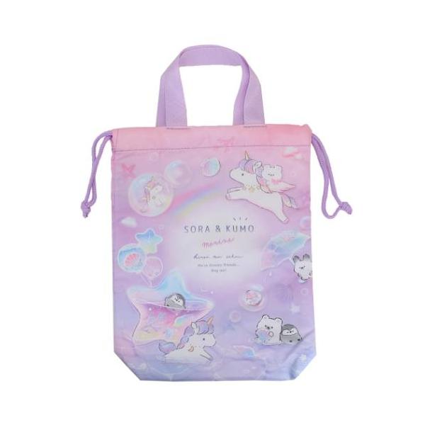 「シューズバッグ」 シューズバッグ シューズBAG そらあんどくも 新入学 クーリア 新入学にかわいい雑貨や文具で揃えちゃおう 新入学 新学期に大喜び間違いナシのキュートな雑貨シリーズこちらは体育館シューズなどの収納にぴったりな[シューズバ...