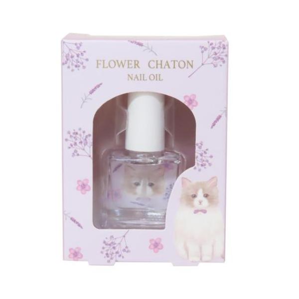 「コスメ雑貨」 コスメ雑貨 フラワーシャトン ネイルオイル ねこ ラグドール ネイルケア 爪 保湿 かわいい 猫xお花デザインがおしゃれなフラワーシャトンシリーズ 毎日が楽しくなるキュートなコスメ雑貨シリーズこちらはプレゼントにもぴったりな...