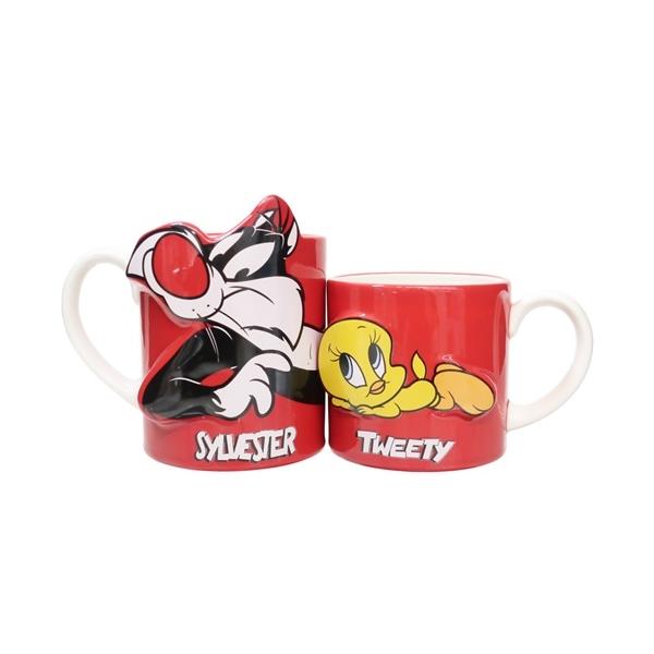 ルーニーテューンズ キャラクター マグカップ ペアマグカップ2個セット