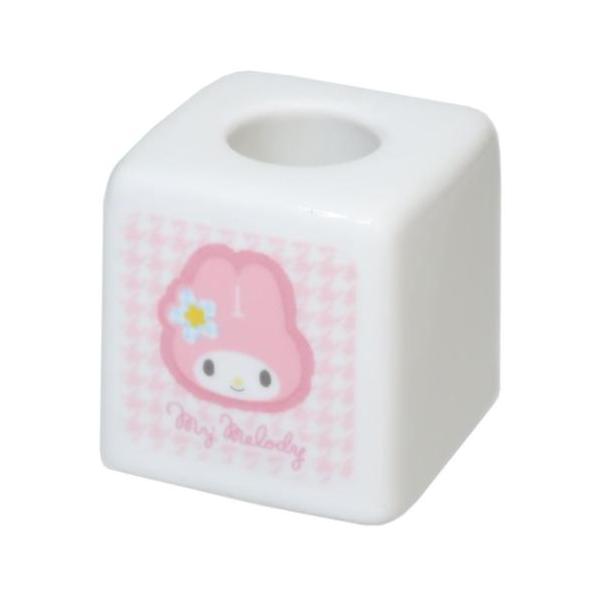 「歯ブラシ 洗面用具」 マイメロディ グッズ 洗面用具 キャラクター スクエア歯ブラシスタンド カオハナ 洗面台で衛生的に可愛く歯ブラシを立てられるハブラシスタンド 大人気サンリオキャラクターグッズにまたまた可愛いnewアイテム登場こちらは...