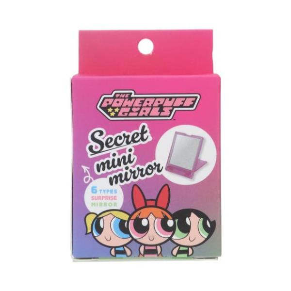 「手鏡」 パワーパフガールズ シークレットミニミラー 全6種の内どれか1個 手鏡 キャラクター エスケイジャパン 全部集めたくなるトレーディング雑貨シリーズ スーパーパワーを持ったブロッサム バブルス バターカップの3人娘が大活躍する[PO...