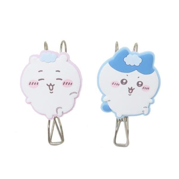 「洗濯 清掃用品」 ちいかわ キャラクター クリップ ハンガークリップ ちいかわ＆ハチワレ ちいかわの可愛いランドリーアイテム登場 ちいかわ ハチワレ うさぎ達の何気ない日常を描いたX(旧：Twitter)に投稿される漫画が大人気イラストレ...