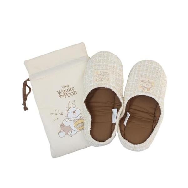 「スリッパ」 くまのプーさん トラベルスリッパ ディズニー 旅行用品 キャラクター 折りたためるスリッパで旅行にお出かけに便利 8月3日「はちみつの日」にちなんだ旅行に大活躍のトラベルグッズが新登場こちらは飛行機や夜行バスなど長時間の移動で...