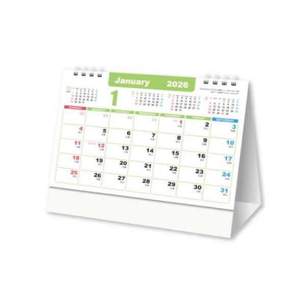 「実用 教養」 2026Calendar 卓上カレンダー パステルカラー ポケット付き 卓上カレンダー2026年 スケジュール 新日本カレンダー 実用 書き込み デザインと実用性を追求した卓上カレンダー 裏面にポケットが付いたパステル調のカ...