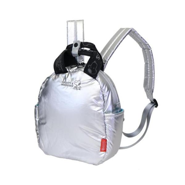 スヌーピー リュック IP.CeoPadded.Peanuts-0S ミニリュック2WAY s-silver ピーナッツ キャラクター グッズ cinemacollection-yj_spl-845302