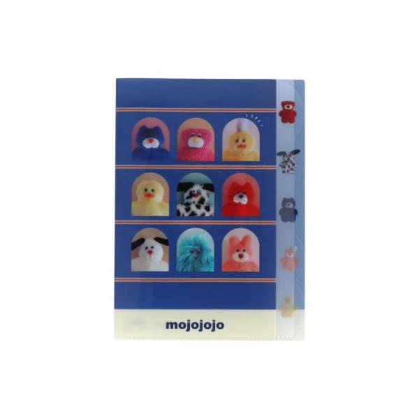 mojojojo ダイカットクリアファイル5P A4 ポケットファイル かわいい