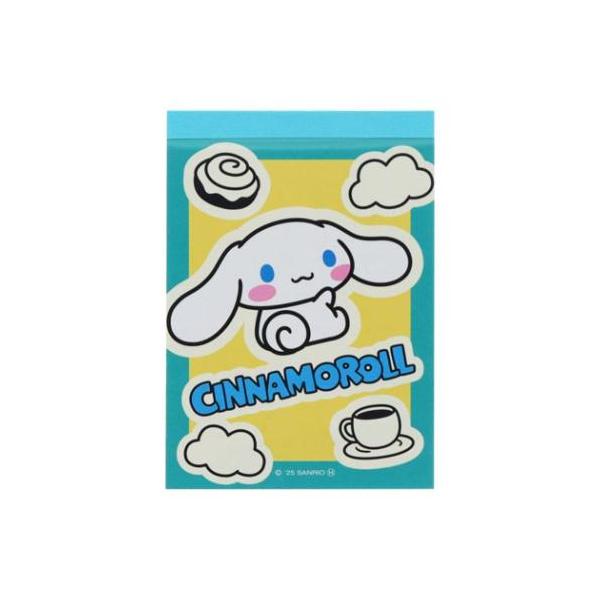 シナモロール グッズ メモ帳 サンリオ キャラクター メモミニ ミニミニ
