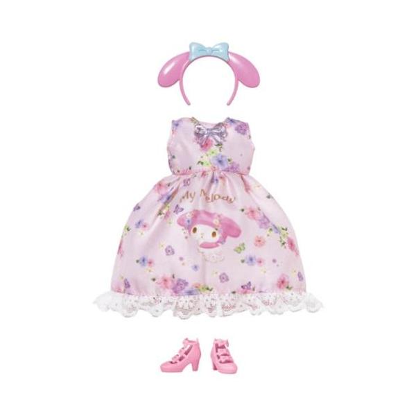 「おもちゃ」 おもちゃ リカちゃん マイチョイス サンリオキャラクターズ ワンピ＆カチューシャ マイメロディ 女の子 きせかえ [マイメロディ]のコーデがかわいく完成しちゃうドレスセット タカラトミーの着せ替え人形[リカちゃん]グッズにまた...