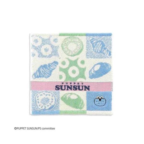 タオルハンカチ パペットスンスン ミニタオル PUPPET SUNSUN タオル美術館 スンスンA グッズ