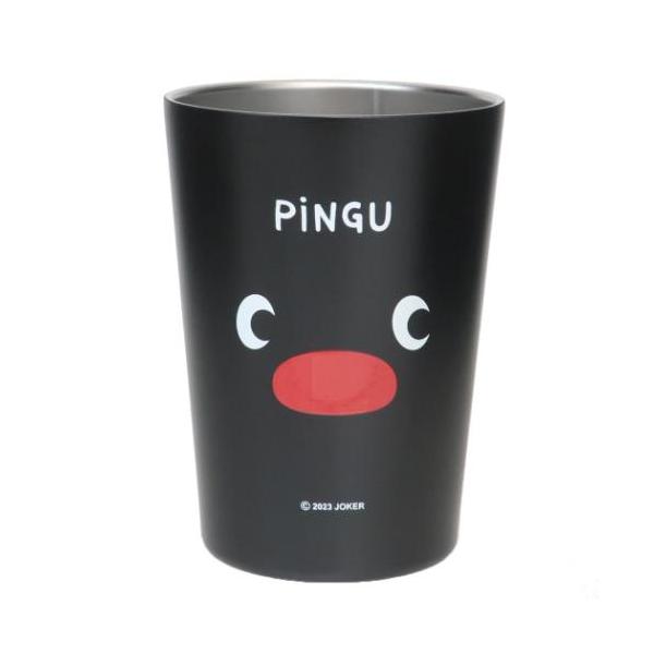 ピングー 保温保冷コップ 2WAY真空二重タンブラー 450ml Pingu 東亜金属 ステンレス ドリンクホルダー
