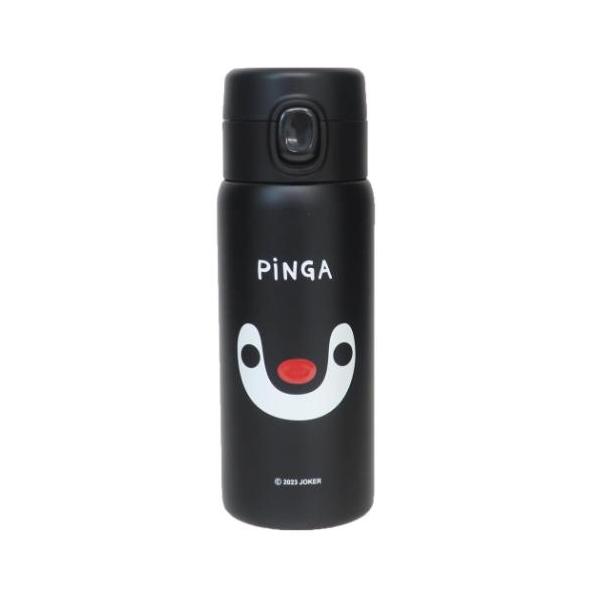 ピングー Pingu キャラクター 保温保冷水筒 ステンレスワンプッシュ