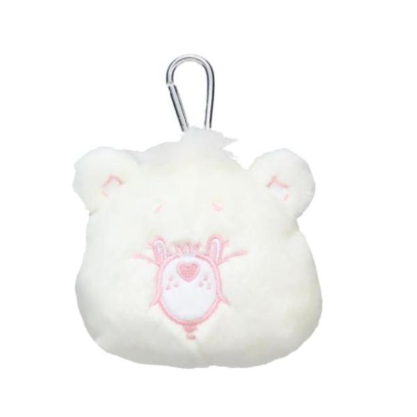 ケアベア カラビナ付きぬいぐるみファスナーポーチ CareBears