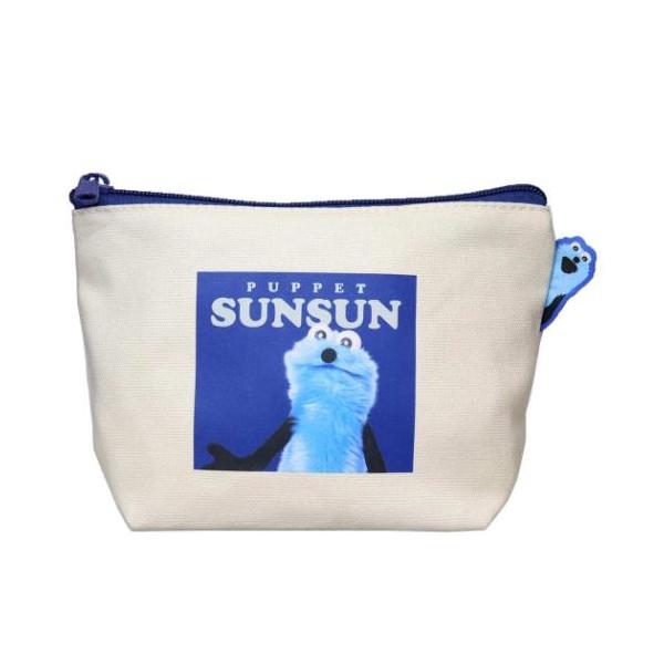 ぴょこっとポーチ パペットスンスン コスメポーチ PUPPET SUNSUN ティーズファクトリー アップ グッズ