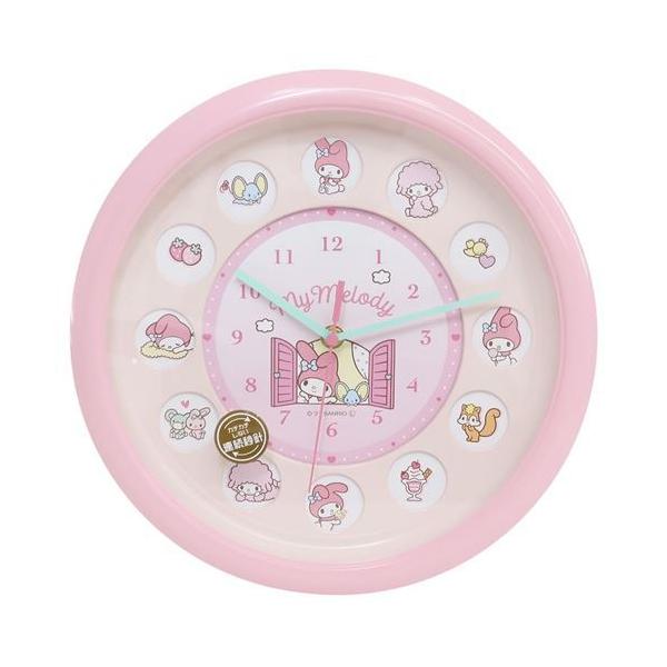 レア　マイメロ　マイメロディ 丸窓ウォールクロック　2021年　くじ cinemacollection-yj_tsf-sr-5520321