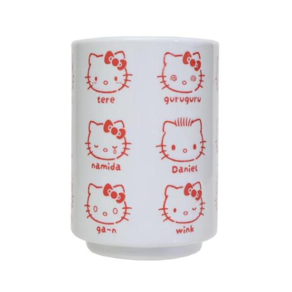 「湯呑 コップその他」 ハローキティ グッズ 湯呑 キャラクター 湯のみ いろいろフェイス サンリオ ハローキティのかわいい湯呑み 大人気サンリオキャラクターグッズにまたまた可愛いnewアイテム登場こちらはとってもかわいい[湯のみ]プレゼン...
