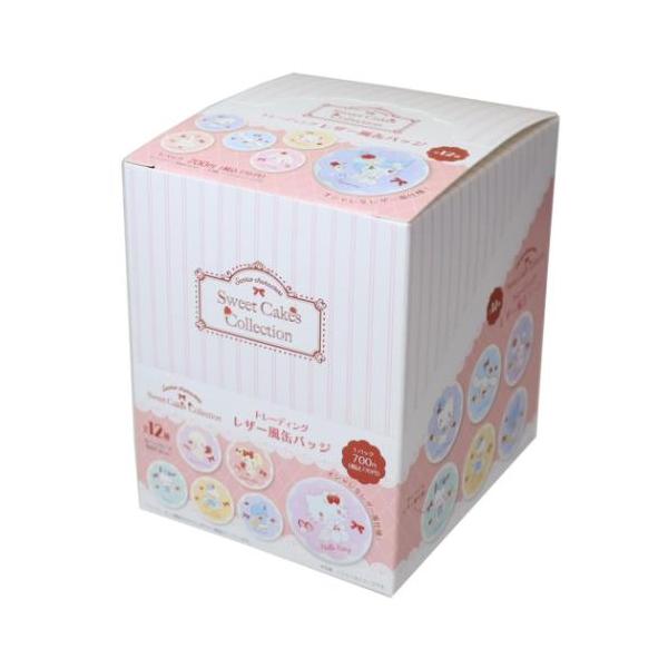 sanrio（サンリオ） トレーディングレザー風缶バッジ 全12種12個入