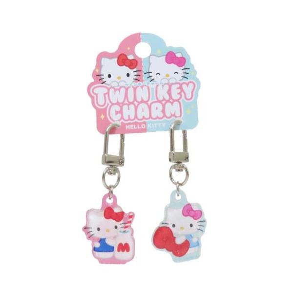 ハローキティ キャラクター キーチャーム ツインキーチャーム サンリオ