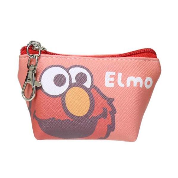 「ミニポーチ クリアポーチ」 セサミストリート キャラクター ミニポーチ 三角ミニポーチ エルモ ティーズファクトリー イヤホンやリップ、目薬など小物の収納に便利 大人気セサミストリートグッズにまたまた可愛いnewアイテム登場こちらはイヤホ...