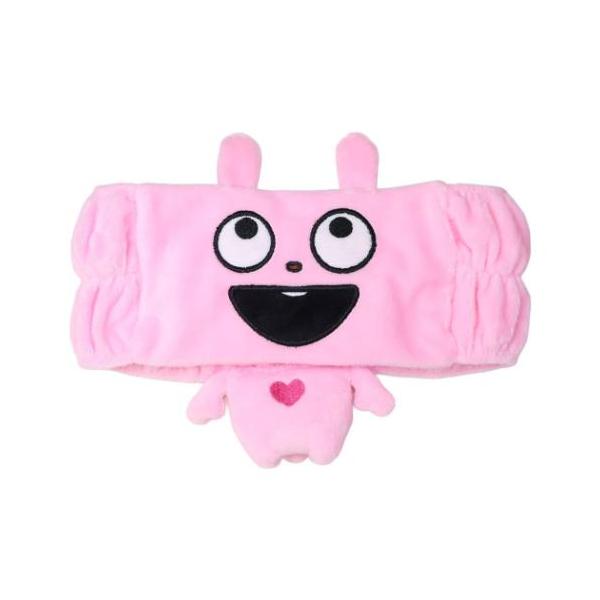 「ヘアアクセサリー」 ヘアアクセ スタジオUG からだ付きフェイスヘアバンド にしむらゆうじ ラブラビット 洗顔 メイク キャラクター 後ろに小さいからだが付いているかわいいヘアバンド！ 人気のイラストレーターにしむらゆうじによる[スタジオ...