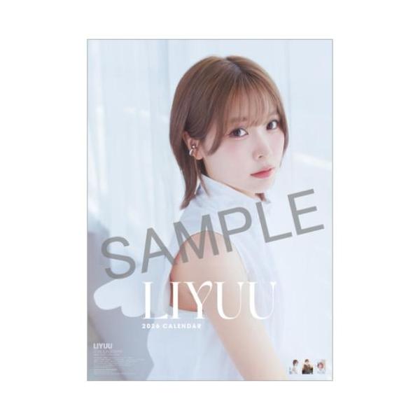 2026 Calendar Liyuu 壁掛けカレンダー2026年 女性声優 歌手
