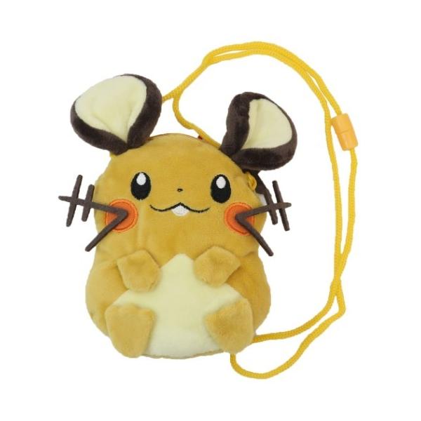 ポケモン キャラクター ポシェット ぬいぐるみ ネックポーチ デデンネ