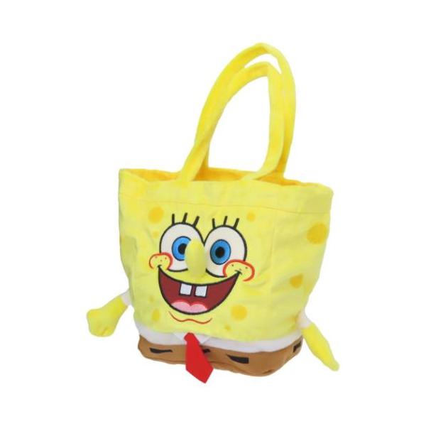 スポンジボブ グッズ トートバッグ キャラクター ぬいぐるみミニトート