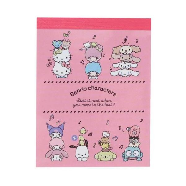 メモ帳 サンリオキャラクターズ ミニミニメモ サンリオミックスMX