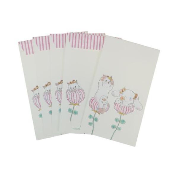 「ポチ袋」 トコロコムギxサンリオキャラクターズ グッズ ぽち袋 サンリオ キャラクター お年玉ポチ袋5枚セット お年玉やお気持ちを包むのにぴったりなポチ袋 トコロコムギとサンリオキャラクターズの夢のコラボグッズが登場こちらはお年玉やお気持...