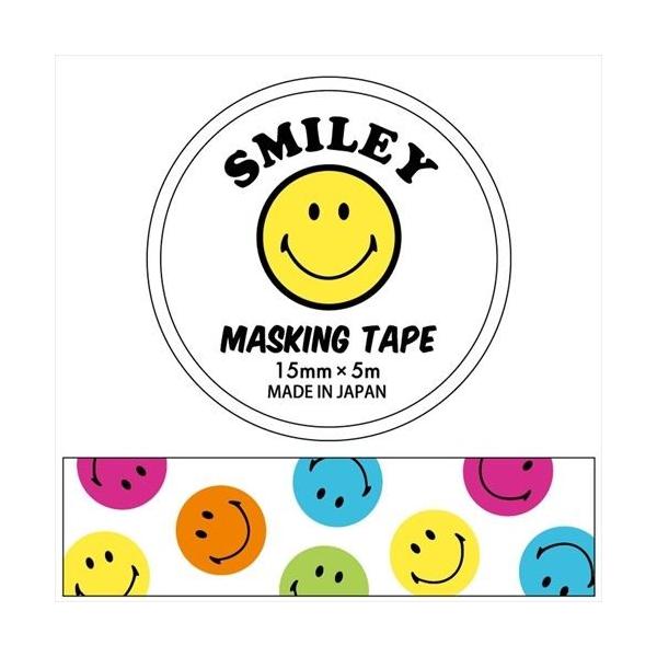 スマイリーフェイス Smiley Face マスキングテープ キャラクター グッズ Ts 29 15mm マステ キャラクターのシネマコレクション 通販 Paypayモール