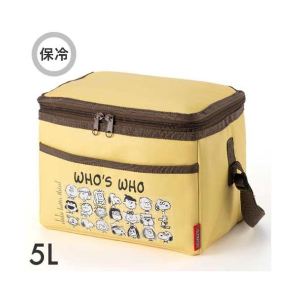 スヌーピー 5Lクーラーバッグ 保冷バッグ WHO'SWHO ピーナッツ 爆買