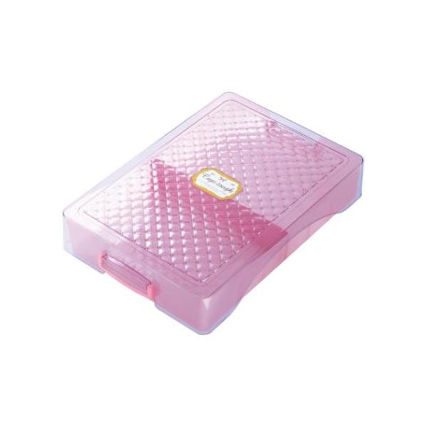 「お道具箱」 お道具箱 割れにくいお道具箱クリス タフ バイオレット ソニック 落としても割れにくいお道具箱 ポリカーボネートボディで割れにくいお道具箱[クリス タフ]登場！学校でありがちな落としたり、ぶつけたりもこれで安心！30cm定規が...