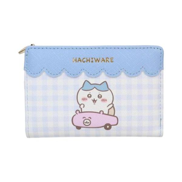 ちいかわ キャラクター レディース財布 ファスナー財布 ハチワレ