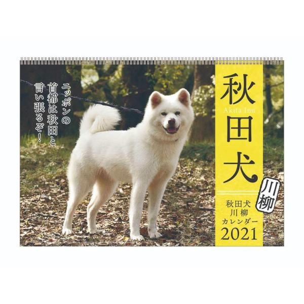 秋田犬川柳 カレンダー 21年 壁掛け スケジュール いぬ Apj 動物写真 書き込み キャラクターのシネマコレクション 通販 Paypayモール