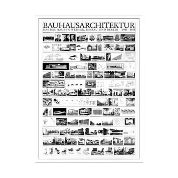取寄品 Bauhaus バウハウス Architektur 1919-1933 IBH70041 額付